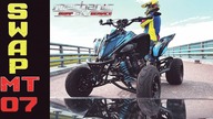 SWAP! Yamaha Raptor MT_07 / Made by Mechanic ATV / Ori ATV Riders / #swap MT07