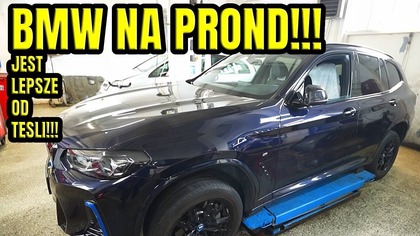 ELEKTRYCZNE BMW JEST LEPSZE OD TESLI, IX3 NA PODNOŚNIKU OKIEM MECHANIKA.
