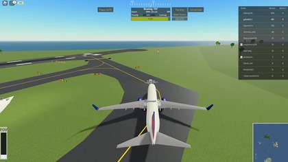 TRUDNE lądowanie boeinga 737 na lotnisku Saint-Barthélemy w PTFS (ROBLOX)