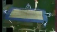 Wypadek na trampolinie