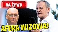 Tusk MOCNO o AFERZE WIZOWEJ! [NA ŻYWO] To PiS w PIGUŁCE! DRAMAT Wawrzyka!