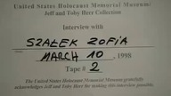 Zofia Szalek Historia mówiona Okupacja Chełmna 2