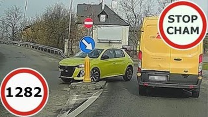 Stop Cham #1282 - Niebezpieczne i chamskie sytuacje na drogach