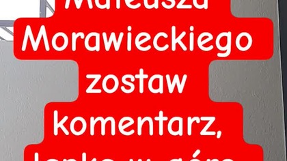 Witamy na scenie politycznej Mateusza Morawieckiego.