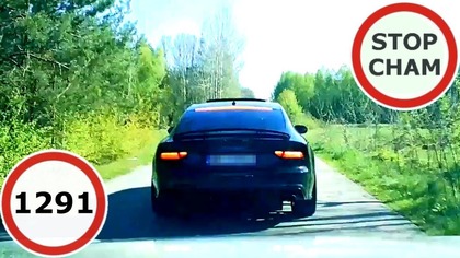 Stop Cham #1291 - Niebezpieczne i chamskie sytuacje na drogach