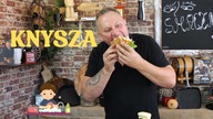 Knysza z gyrosem i sosem prażona cebulka / Oddaszfartucha