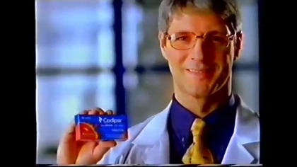 Dwójka - Zapowiedzi i blok reklamowy z 20 lutego 1999 roku