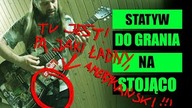 Test statywu do grania na gitarze na stojąco | SoundFarm
