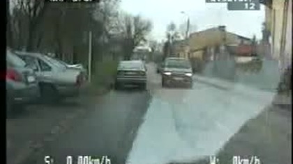 Policja vs Mini Cooper