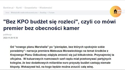 Marek Miśko: Skomlenie o pożyczkę z KPO. 5 MILIARD&Oacute;W na niemieckie wiatraki (02.12.2023)
