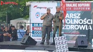 Marsz wyb&oacute;r - STOP NOP Sob.  8. 06. 2024r.  Wojciech Olszański, Marcin Osadowski NPTV.pl Roda