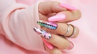 Colorful nails art tutorial / Gabrielle Nails Charbonne