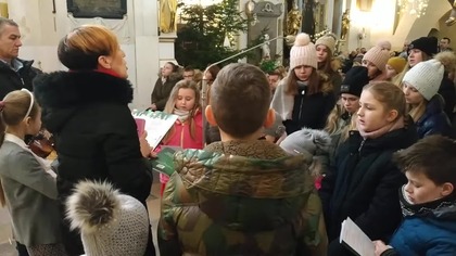 Schola Aniołki z Markuszowa - Józefie stajenki nie szukaj - 1 stycznia 2020 r.
