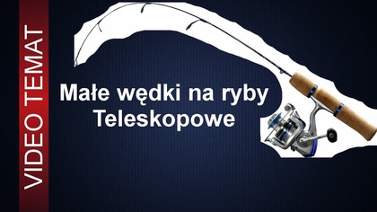 Małe wędki na ryby - teleskopy są najlepsze
