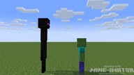 Zombie Spits to enderman (Mine-imator) 8K Resolution Edition
