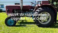 Wózek do rozpoławiania ciągnika Ursus C-360