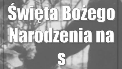 Święta Bożego Narodzenia na starych zdjęciach