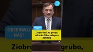 Ziobro leci na grubo, oskarża Sikorskiego o ZDRADĘ #shorts