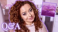 CZY STWORZĘ SWOJĘ WŁOSOWĄ MARKĘ? DLACZEGO PRZYCIEMNIŁAM WŁOSY? Q&A MAKEUP | Curly Madeleine