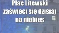 Plac Litewski zaświeci się dzisiaj na niebiesko.  Z jakiej okazji?