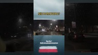 Volvo zajeżdża drogę przy skręcie, drugi jedzie dalej jakby nic.  Sekundy od tragedii! #kolizja