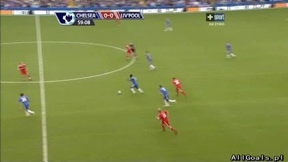 Premier League sezon 2009/2010 Chelsea 1-0 Liverpool Anelka