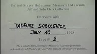 Tadeusz Sobolewicz Historia mówiona Auschwitz Buchenwald 2