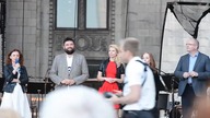 Koncert pod Pałacem Kultury.  17. 06. 2016.