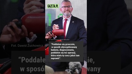Braun z tajemniczą opaską na oku.  Co się stało? #shorts