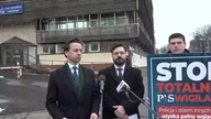  Krzysztof Bosak pod siedzibą PiS ostrzega przed TOTALNĄ INWIGILACJĄ, którą chce wprowadzić PiS!