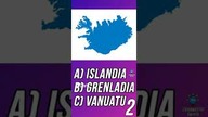 CZY JESTEŚ W STANIE ROZPOZNAĆ KRAJ PO JEGO KSZTAŁCIE ? QUIZ cz. 2
