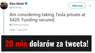 FLASH #23: Tweet wart 20 milionów dolarów
