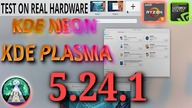 Linux KDE NEON z KDE PLASMA 5. 24. 1 - Real Hardware Nvidia Test - Trochę GNOME w Plasma do kompletu !