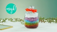 Kolorowy peeling cukrowy do ciała - zrób to sama!