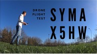 Latanie dronem SYMA X5HW