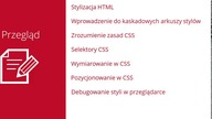 HTML5, CSS, JavaScript, jQuery Szybki Start dla . Net Core - Seria Web Developer część 2