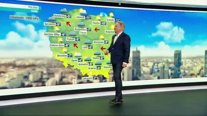 Prognoza pogody na Polsat News (28. 12. 2021)