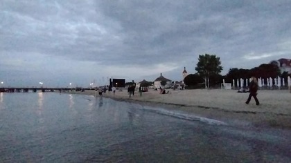 Grand Hotel, plaża i molo w Sopocie - Gracjan Roztocki