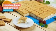 Napoleonka na herbatnikach - bez pieczenia