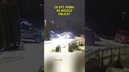 Golf kręci nawrot na ręcznym  Wpada policja! Mandat czy trening? #polscykierowcy #prawo #drift