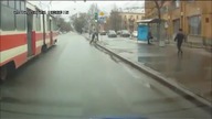 Do tramwaju wsiadam tak!