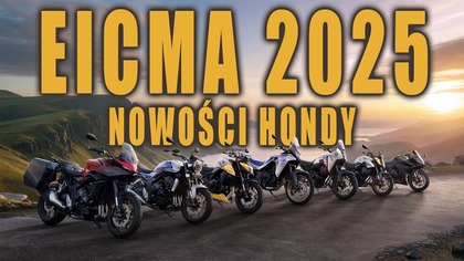 Trzycylindrowa V-ka z kompresorem, elektryczna Honda i E-clutch w nowych motocyklach.  EICMA 2025