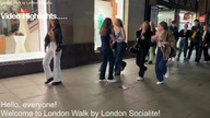 London walk at Midnight, London Nightlife, Soho, Piccadilly, Oxford Street, Part