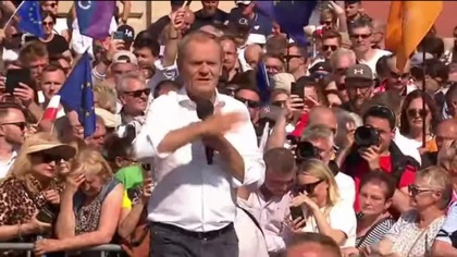 Donald Tusk Wystąpienie na zakończenie Marsz 4 Czerwca 2023r