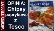 Chipsy paprykowe z Tesco - Opinia