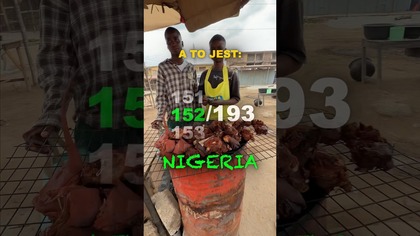 Moim celem jest zobaczyć każdy kraj na świecie  Nigeria 152/193