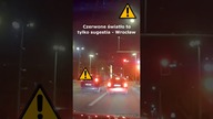 Czerwone światło to tylko sugestia - Wrocław #shorts #rikordwidjo