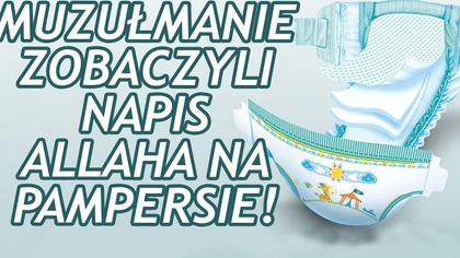 Muzułmanie odkryli napis Allah na pieluszce!