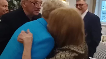 Alwida Bajor i poeta, redaktor miesięcznika Magazyn Wileński Henryk Mażul