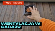 Wentylacja w Garażu Blaszanym.  Jak zrobiłem wentylację tanio i prosto? odc. 91 #MajsterAmator